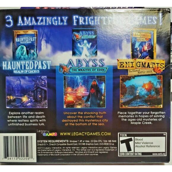 Lot 26 Viva Mysteries Hidden Object Mystery Adventure PC Games CD-ROM Computer - Picture 4 of 9